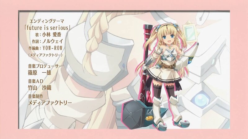 anime character ending credits