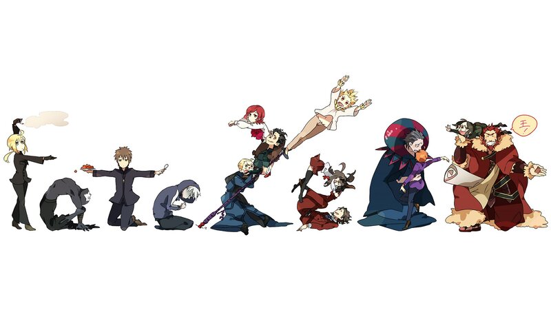 Anime character evolution