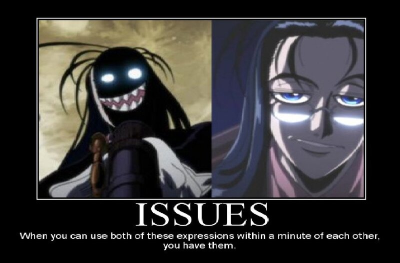 Anime Character Expressions — Black
