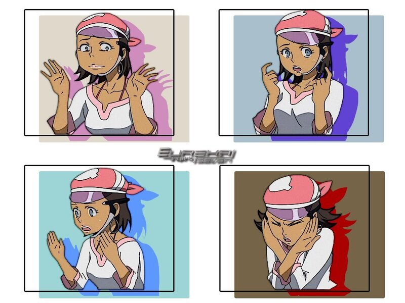 anime character expressions