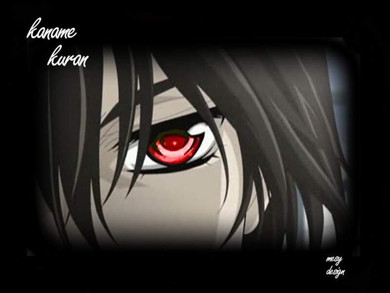 Anime Character Eye — Black