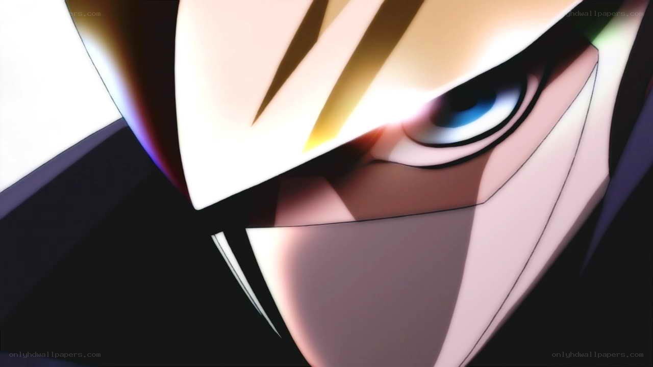 anime character eye close-up