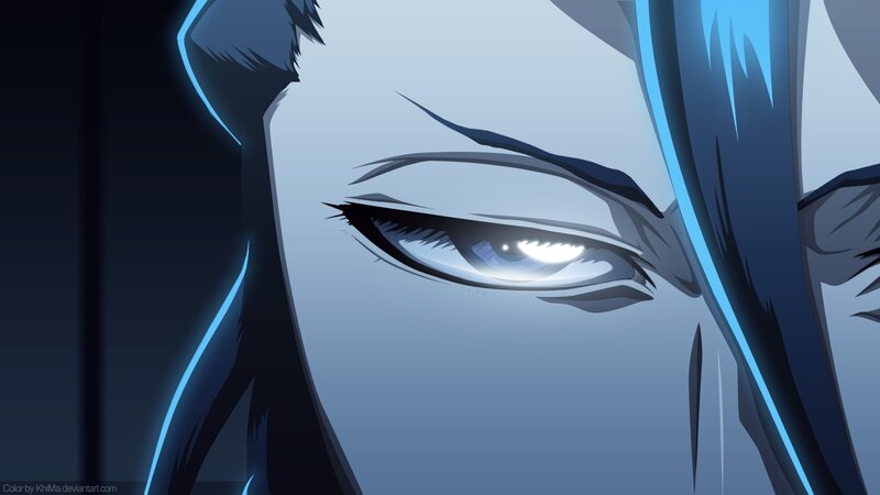 anime character eye close-up
