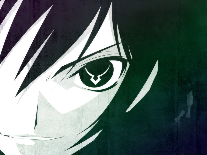 anime character eye close-up
