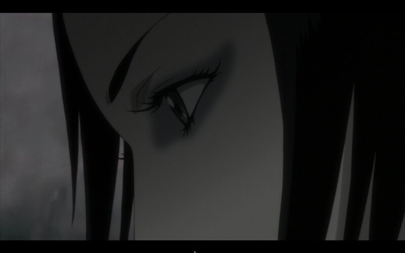 anime character eye close-up
