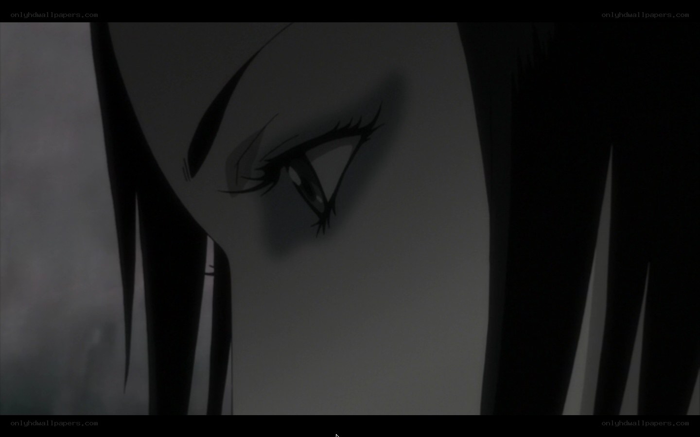 anime character eye close-up