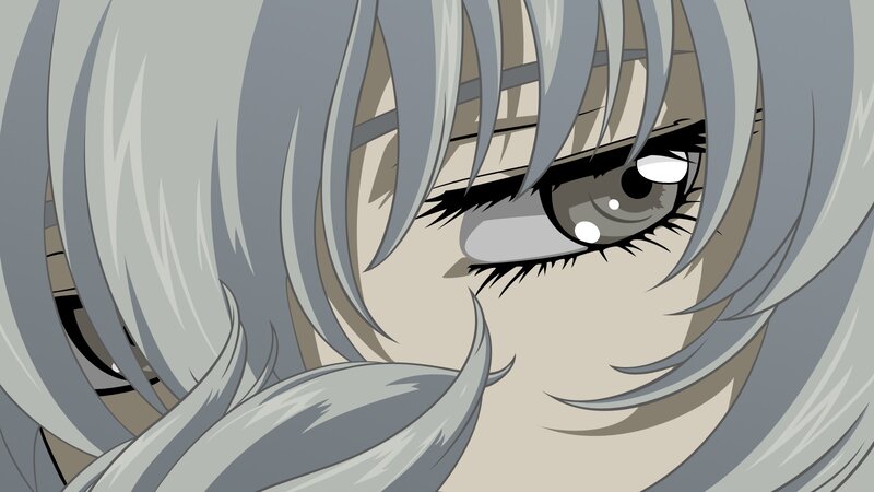 Anime Character Eye — Gray
