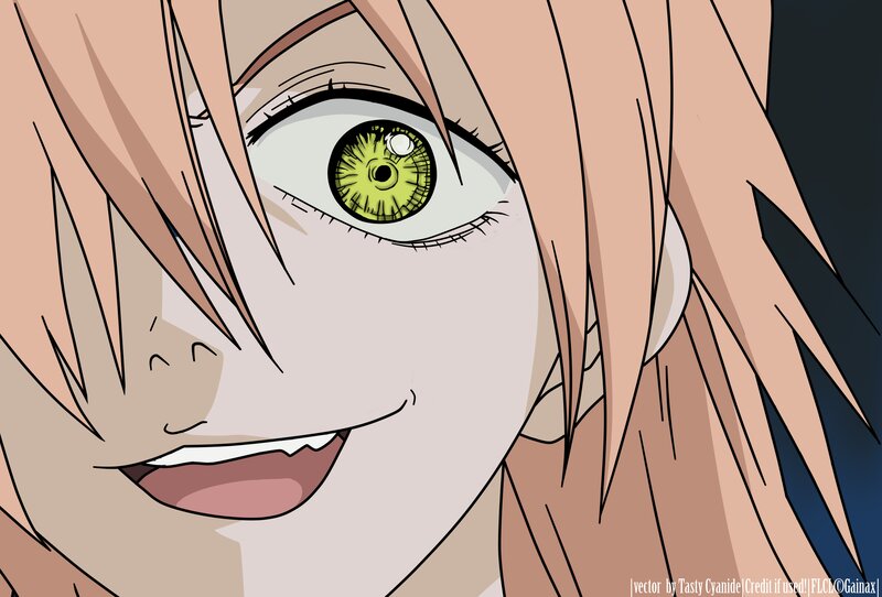 Anime Character Eye — Green, Intense