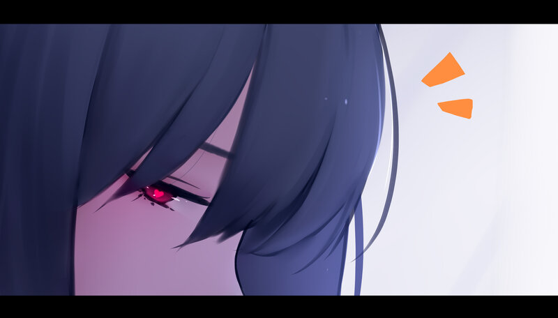 Anime Character Eye — Purple