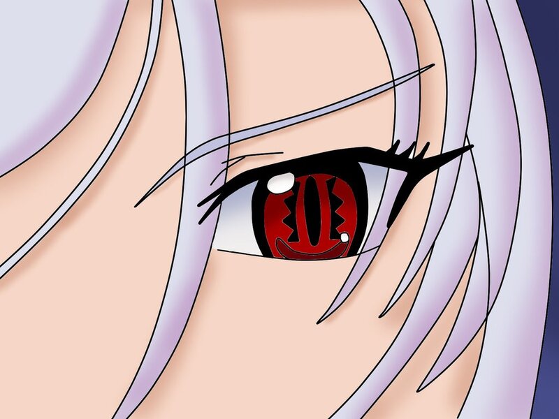 Anime Character Eye — Red