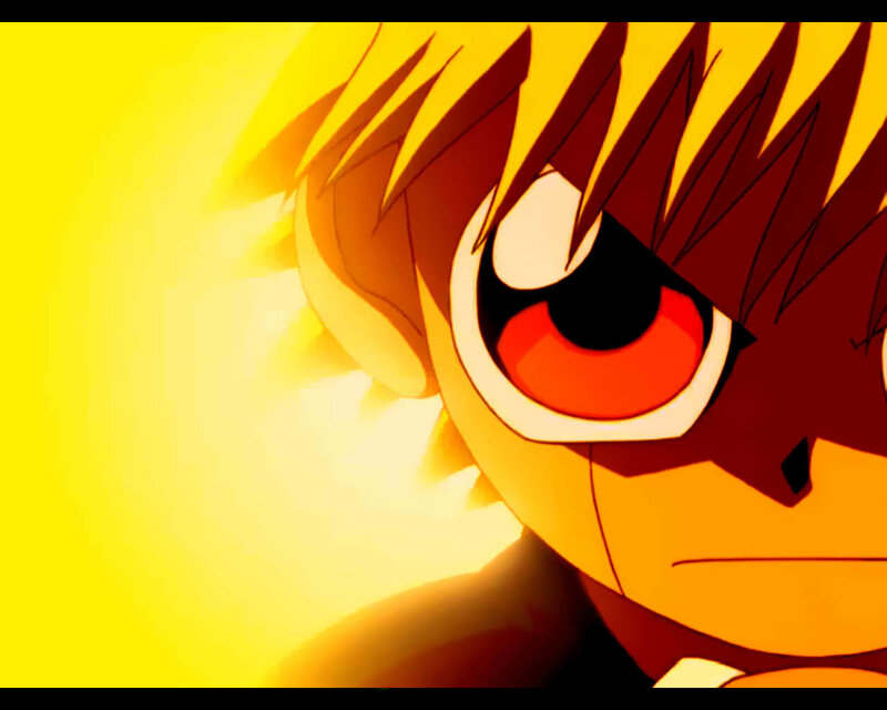 Anime Character Eye — Yellow