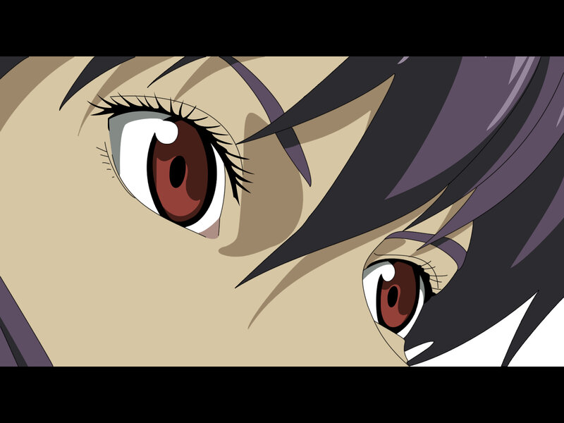 anime character eyes close-up