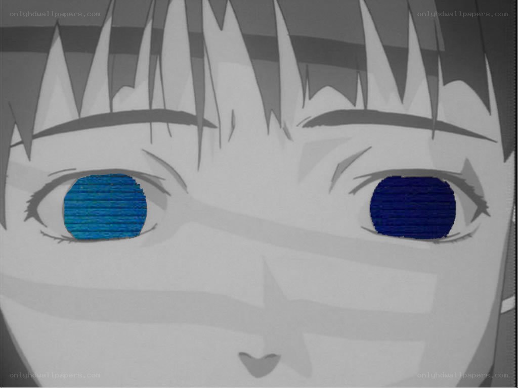 anime character eyes close-up