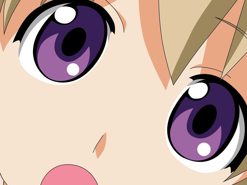 anime character eyes close-up