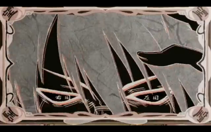 anime character eyes close-up