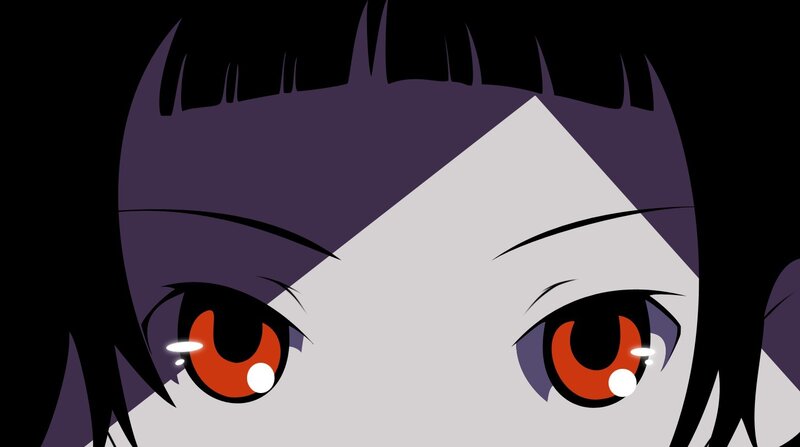 anime character eyes close-up