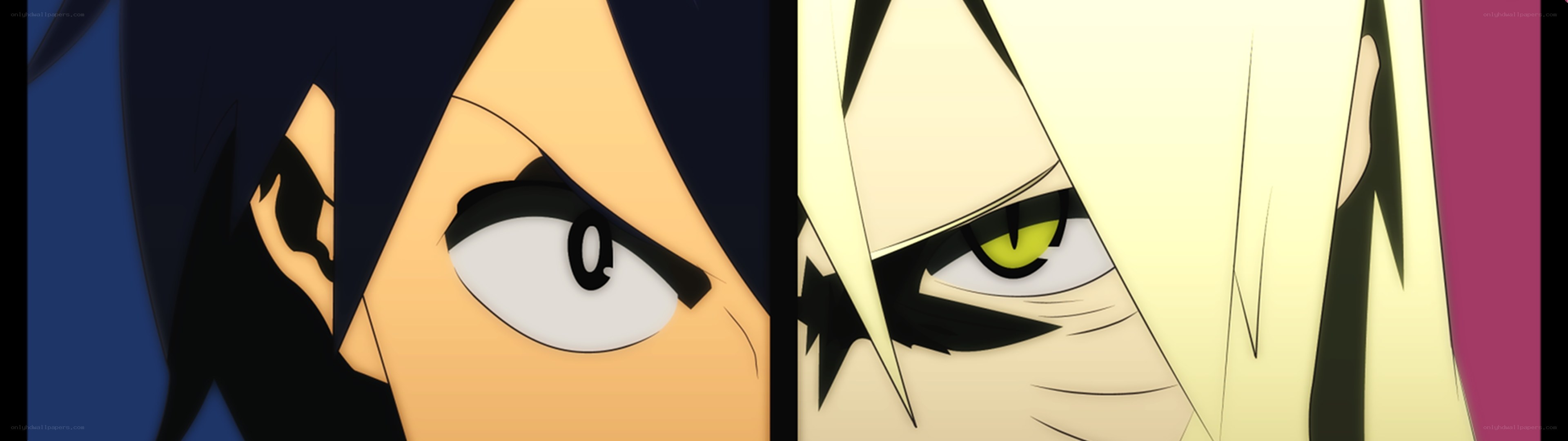 anime character eyes close-up