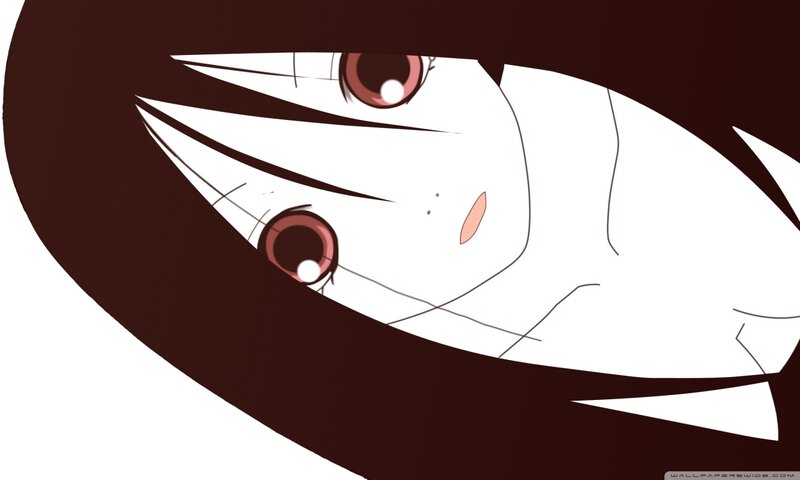 Anime Character Eyes — White
