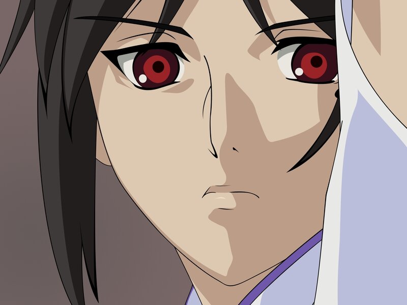 Anime Character Face — Beige, Intense