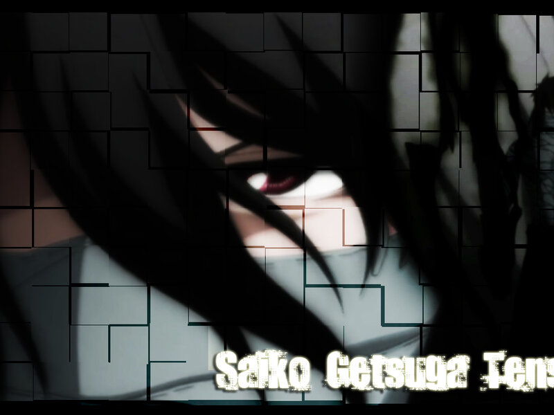 Anime Character Face — Black, Dramatic, Digital Art, Eye