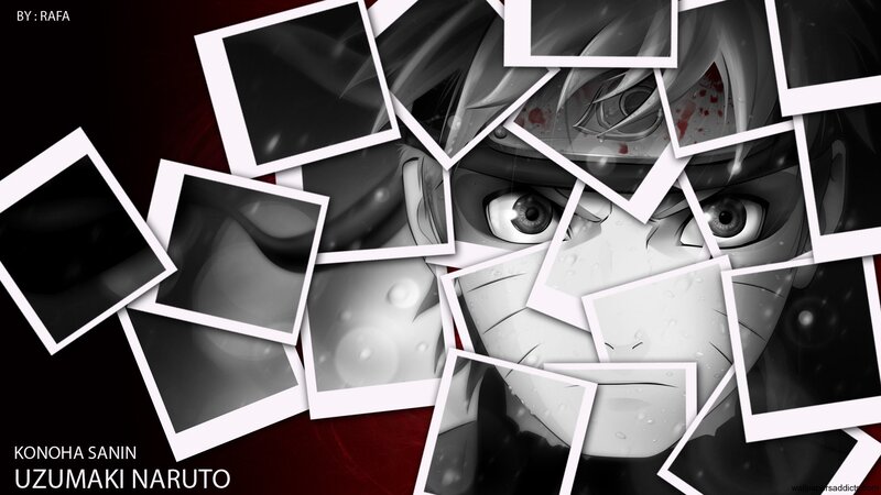 Anime Character Face — Black, Dramatic, Digital Art, Photographs