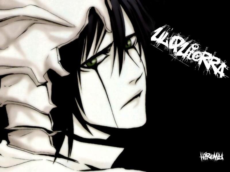 Anime Character Face — Black, Dramatic, Manga, Green Eyes