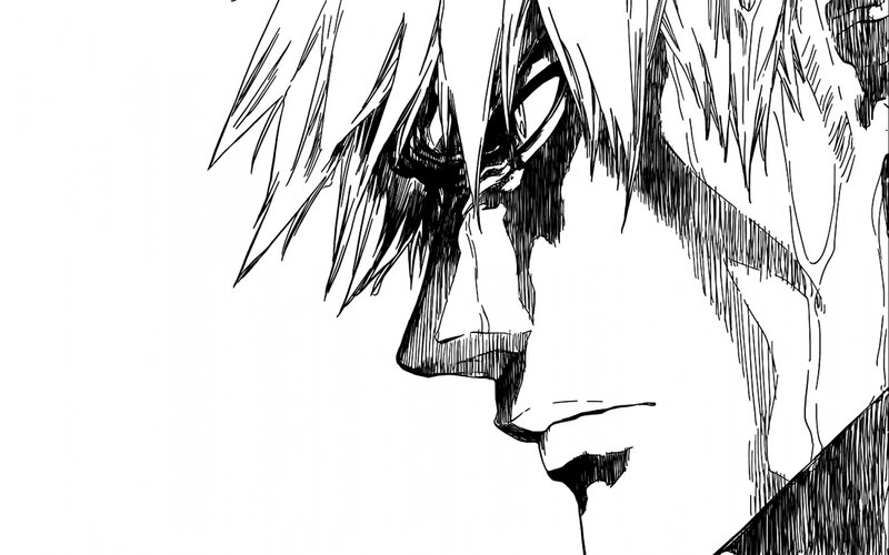 Anime Character Face — Black, Dramatic, Manga, Hair, Eyes