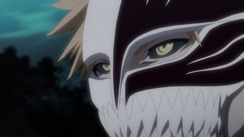 Anime Character Face — Black, Dramatic, Night, Mask