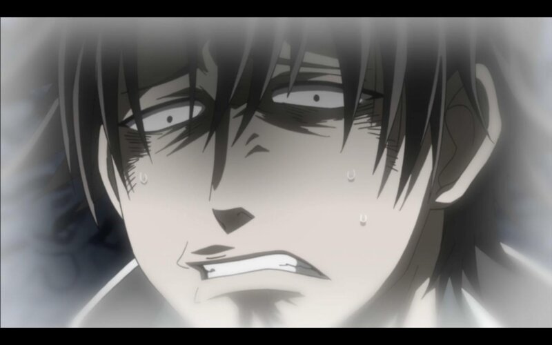 Anime Character Face — Black, Dramatic, Tears