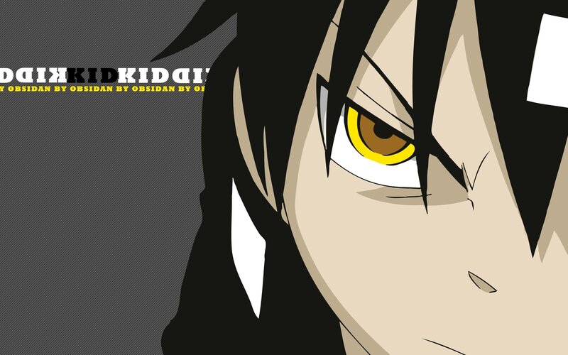 Anime Character Face — Black, Intense, Eye, Hair