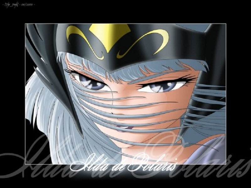 Anime Character Face — Black, Serious, Manga