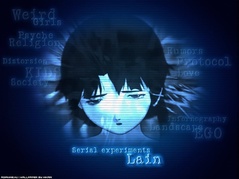 Anime Character Face — Blue, Dark, Mysterious
