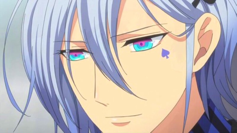 Anime Character Face — Blue, Dramatic, Blue Hair, Eyes