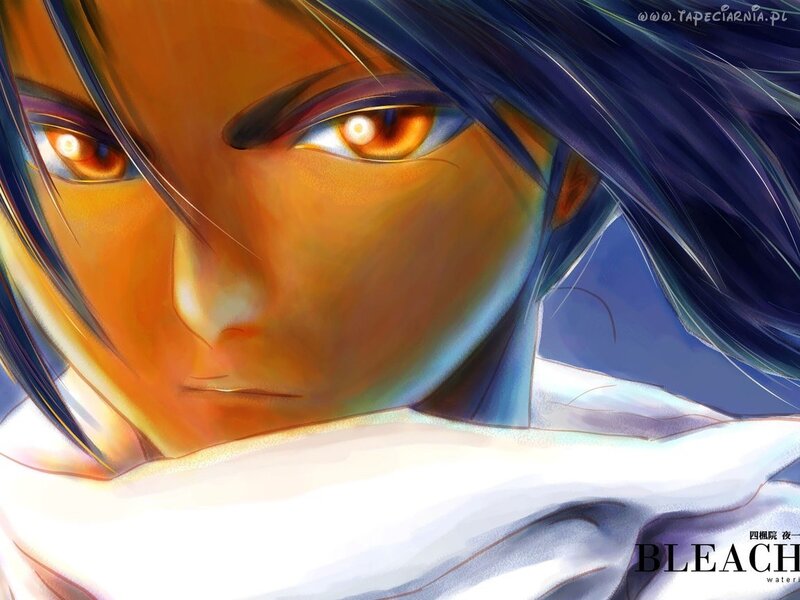 Anime Character Face — Blue, Dramatic, Manga