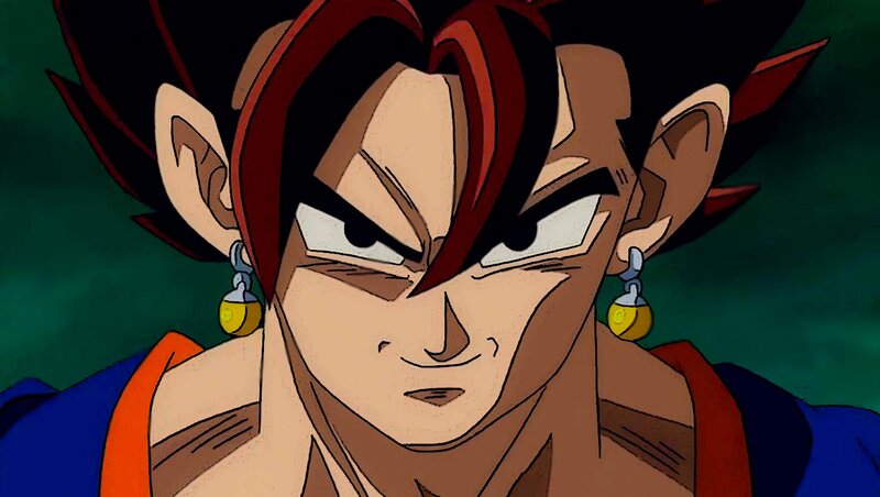 Anime Character Face — Blue, Intense, Ears