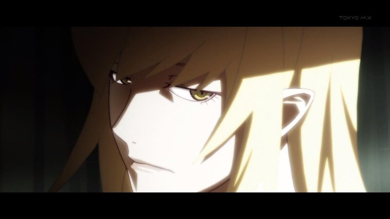 Anime Character Face — Brown, Dramatic, Blonde Hair