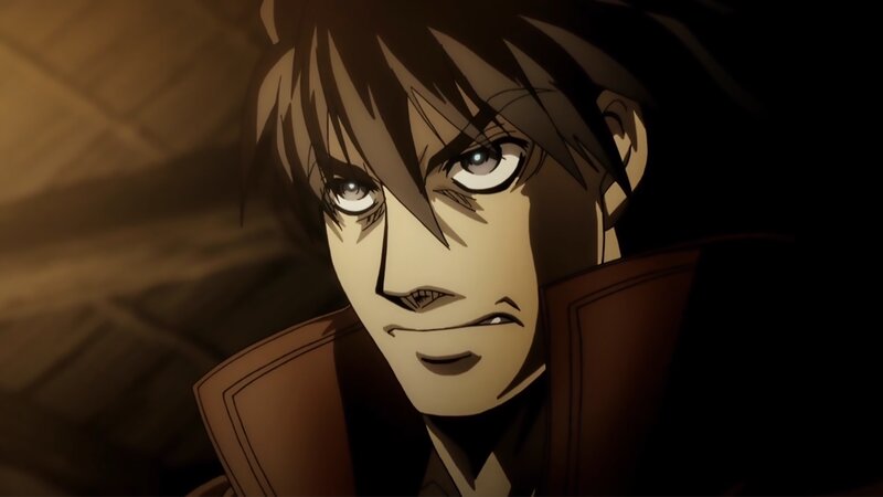 Anime Character Face — Brown, Dramatic, Brown Jacket