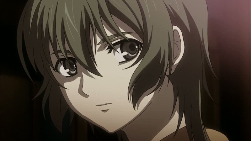 Anime Character Face — Brown, Dramatic, Hair