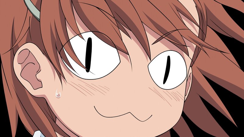 Anime Character Face — Brown, Intense