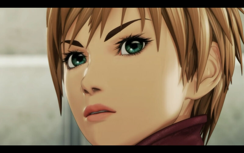 Anime Character Face — Brown, Neutral