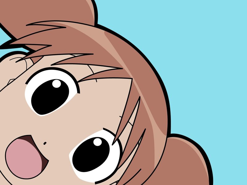 Anime Character Face — Brown, Surprised, Eyes