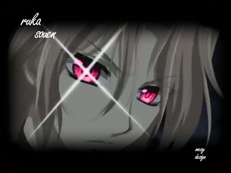 Anime Character Face — Gray, Dramatic