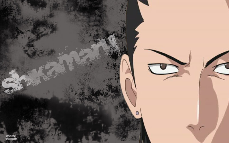 Anime Character Face — Gray, Intense