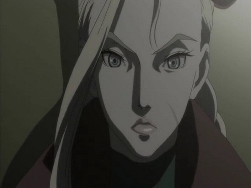 Anime Character Face — Gray