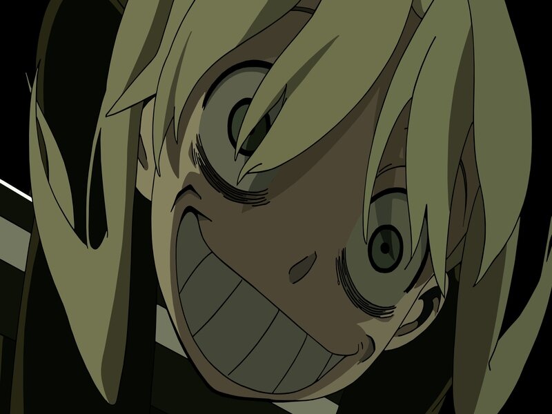 Anime Character Face — Green, Intense