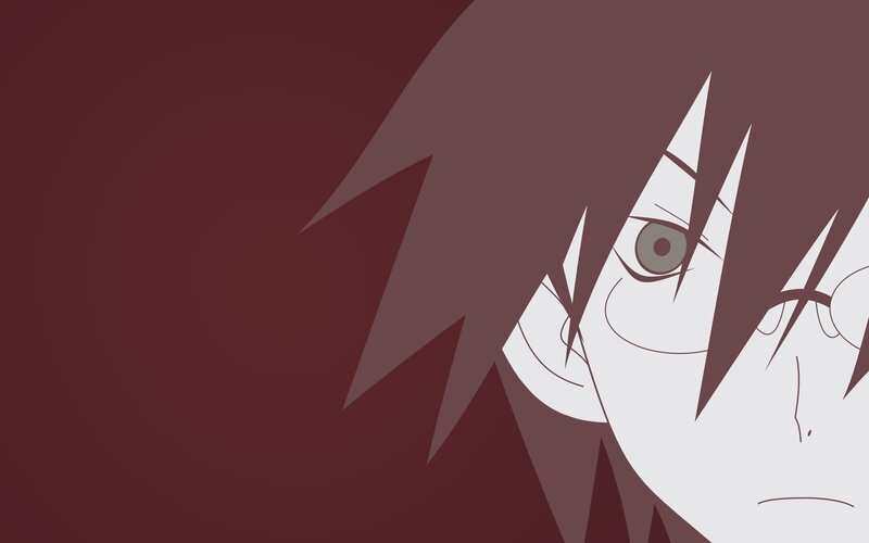 Anime Character Face — Maroon