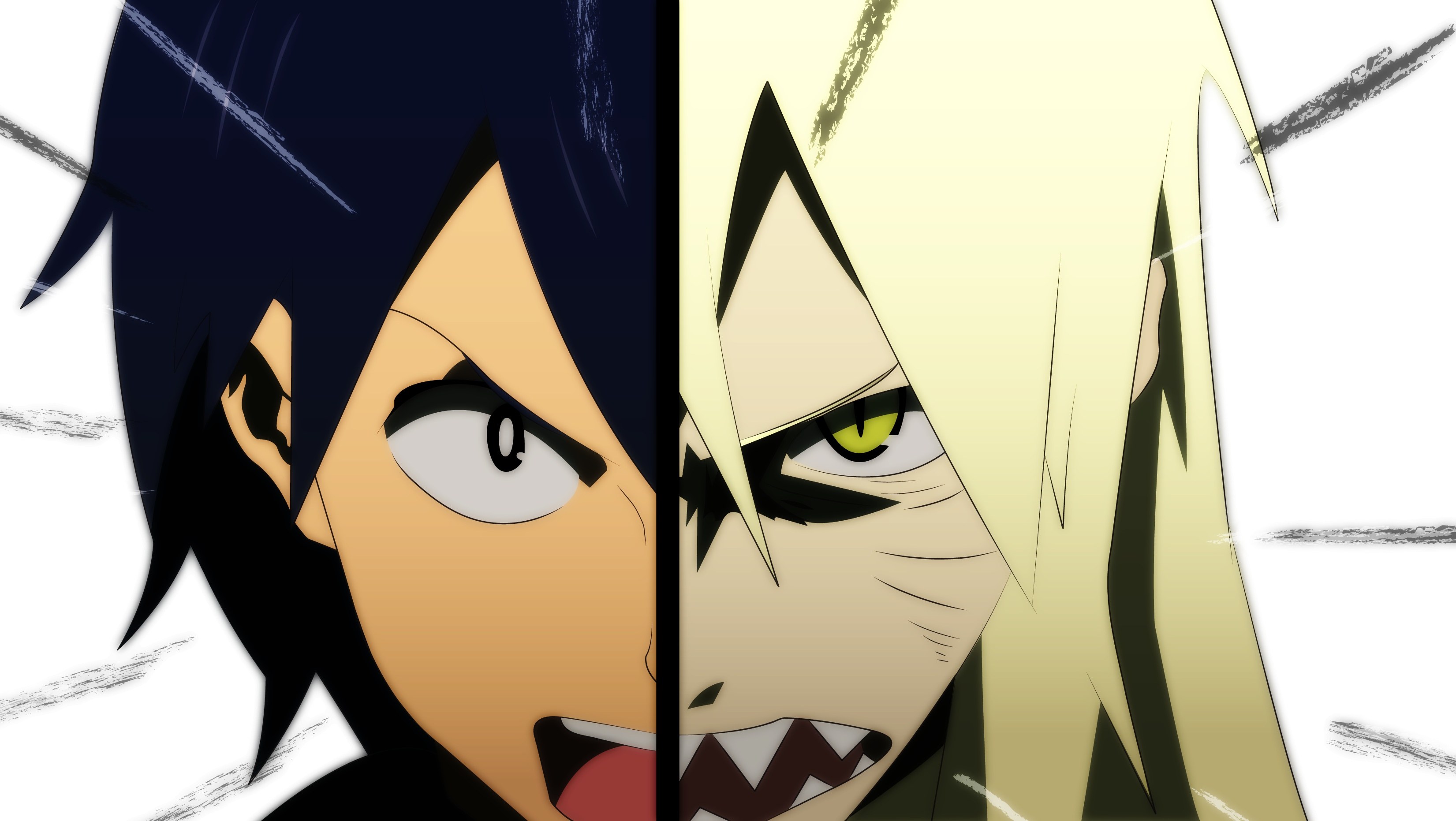 Anime character face-off