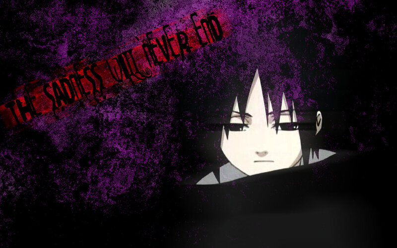 Anime Character Face — Purple, Dramatic, Digital Art