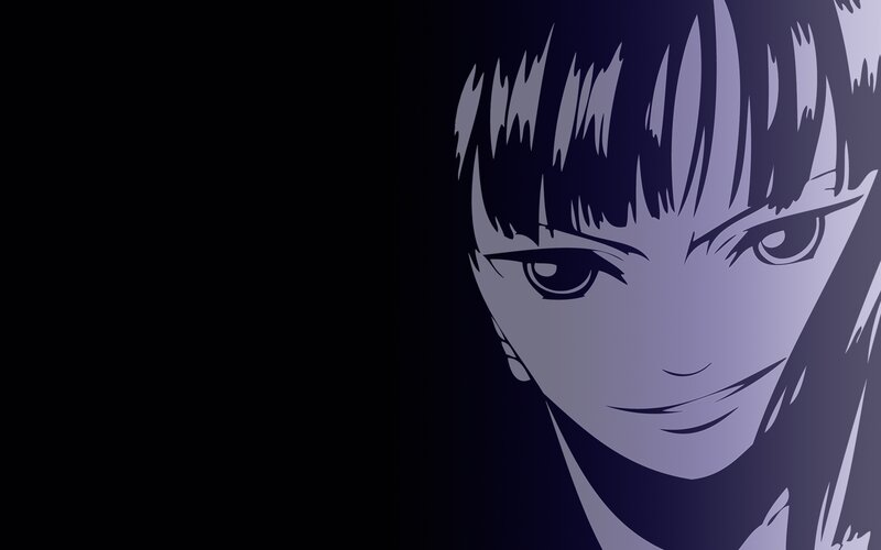 Anime Character Face — Purple, Dramatic, Manga, Hair