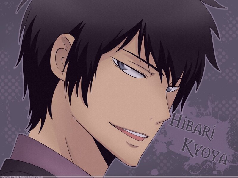 Anime Character Face — Purple, Serious, Hair